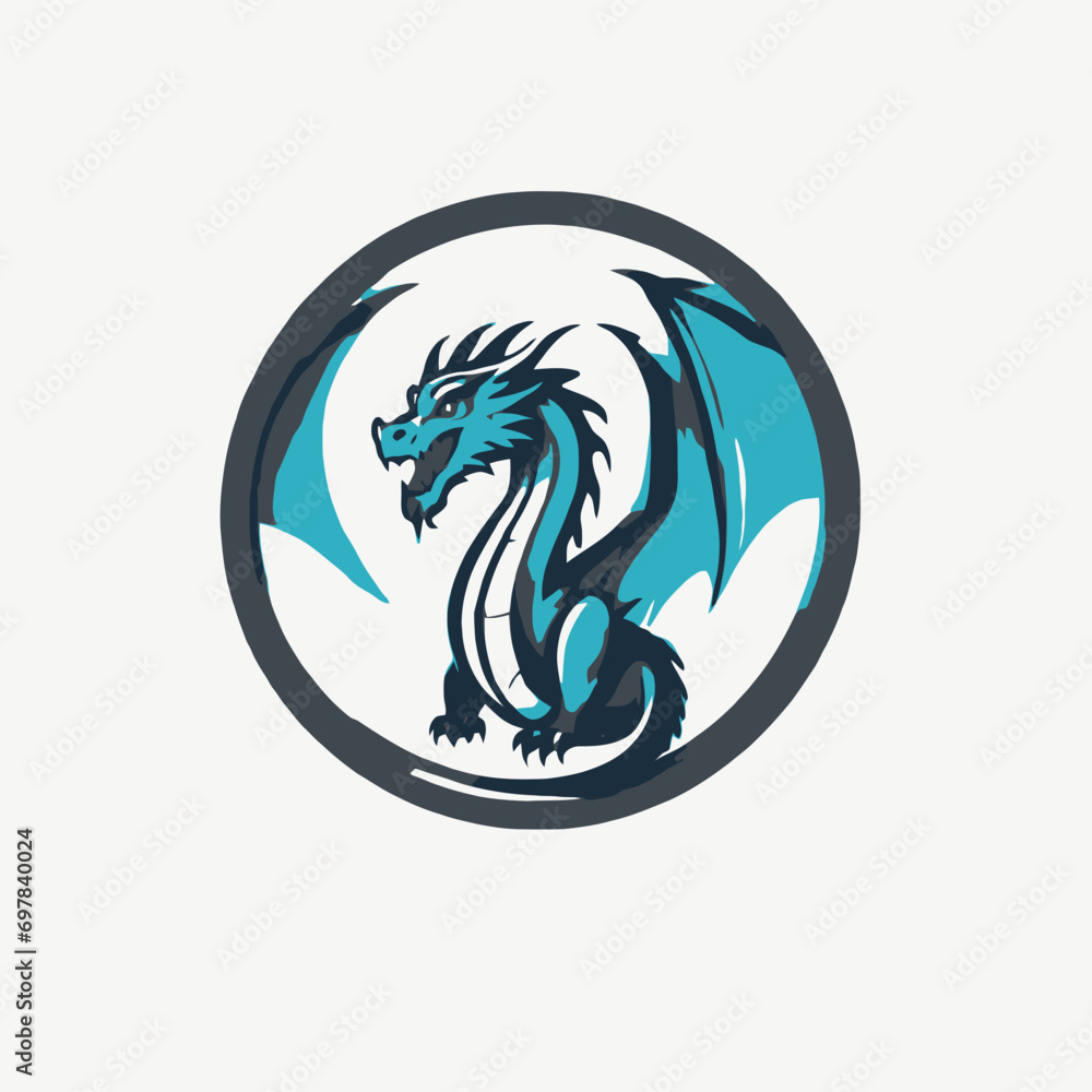 Dragon Logo EPS Format Design Very Cool Dragon Logo EPS Format Design Very Cool