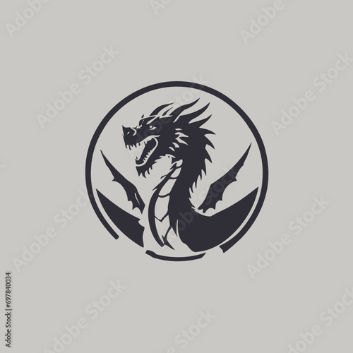 Dragon Logo EPS Format Design Very Coo