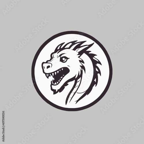 Dragon Logo EPS Format Design Very Coo
