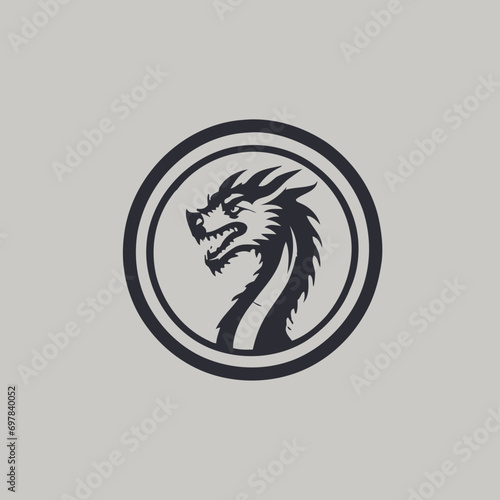 Dragon Logo EPS Format Design Very Coo
