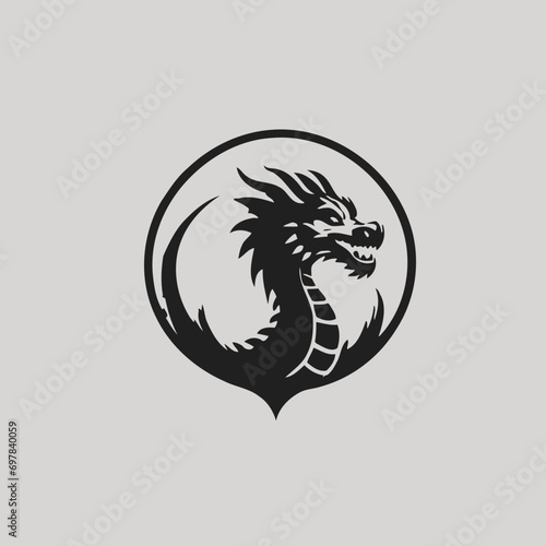 Dragon Logo EPS Format Design Very Coo