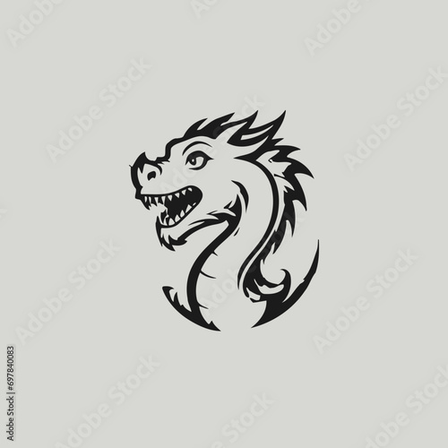 Dragon Logo EPS Format Design Very Coo