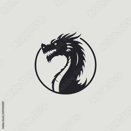 Fototapeta Naklejka Na Ścianę i Meble -  Dragon Logo EPS Format Design Very Coo