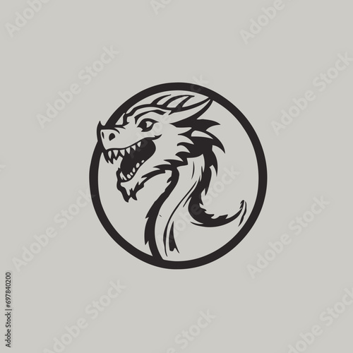 Dragon Logo EPS Format Design Very Coo