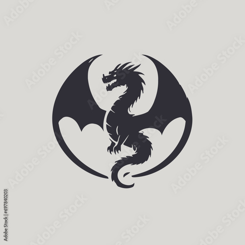 Dragon Logo EPS Format Design Very Coo