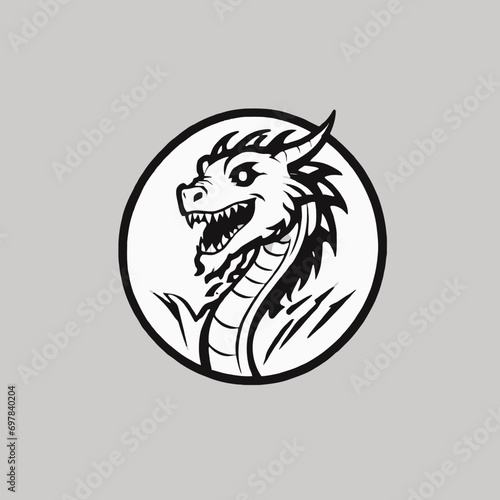 Dragon Logo EPS Format Design Very Coo
