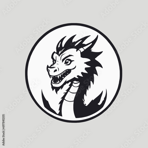 Dragon Logo EPS Format Design Very Coo