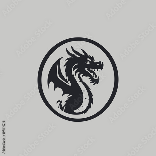 Dragon Logo EPS Format Design Very Coo