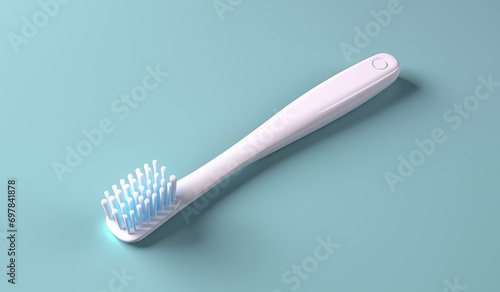 Escova de dentes isolada - Ilustração no estilo Cartoon