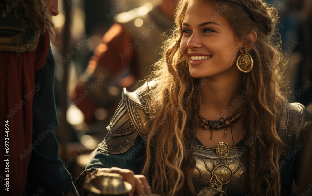 Bold female viking: a glimpse into the fierce world of Nordic ...