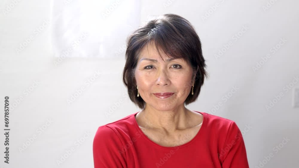 Portrait attractive stylish woman looking at camera smiling posing winking make humorous face expression Portrait attractive stylish woman looking at camera smiling posing winking make humorous face expression