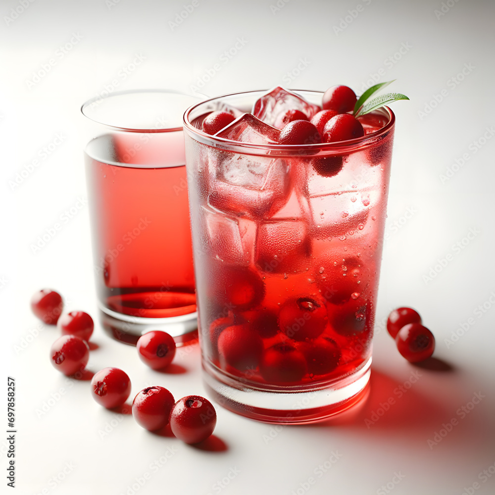 Vodka and cranberry alcoholic drink Vodka and cranberry alcoholic drink