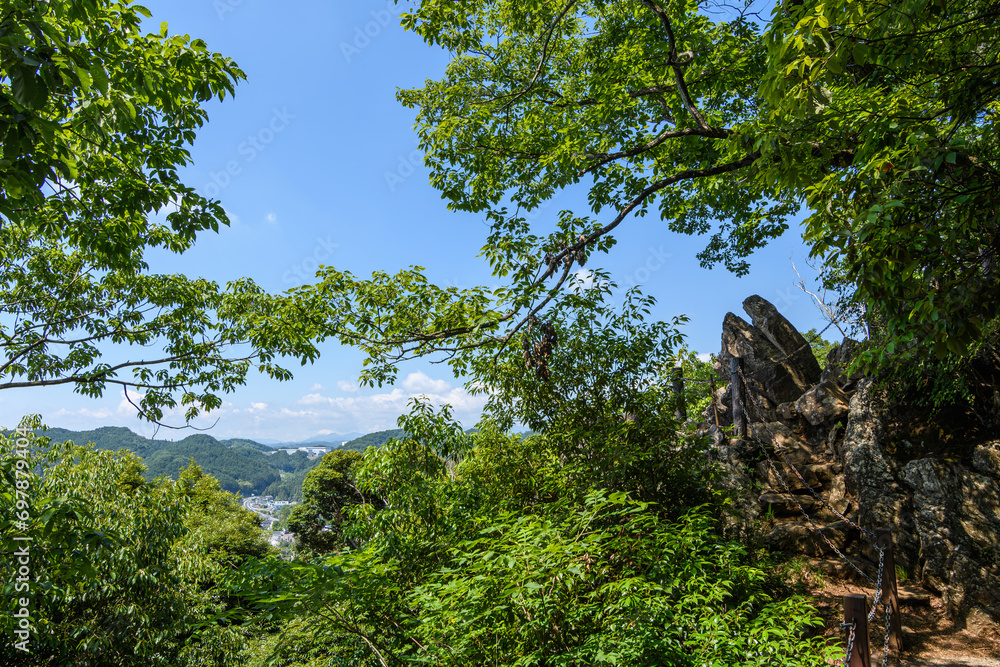 Fototapeta premium 登山中の風景