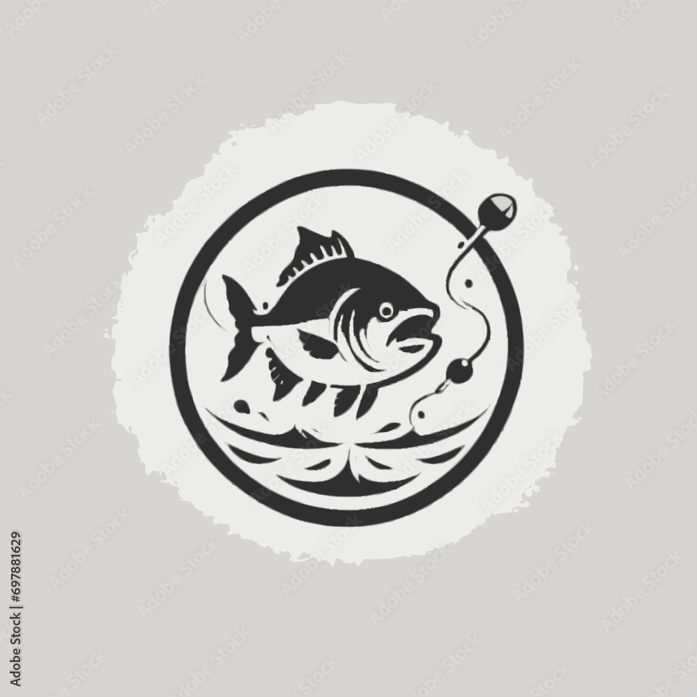 Obraz premium Fish Logo EPS Format Design Very Cool