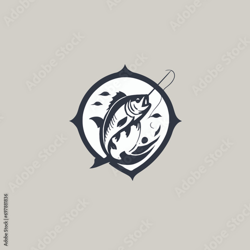 Fish Logo EPS Format Design Very Cool