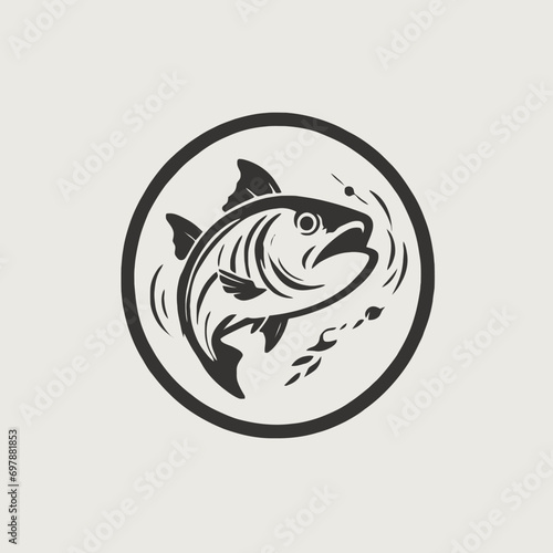 Fish Logo EPS Format Design Very Cool
