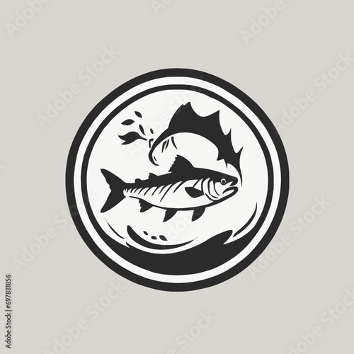 Fish Logo EPS Format Design Very Cool