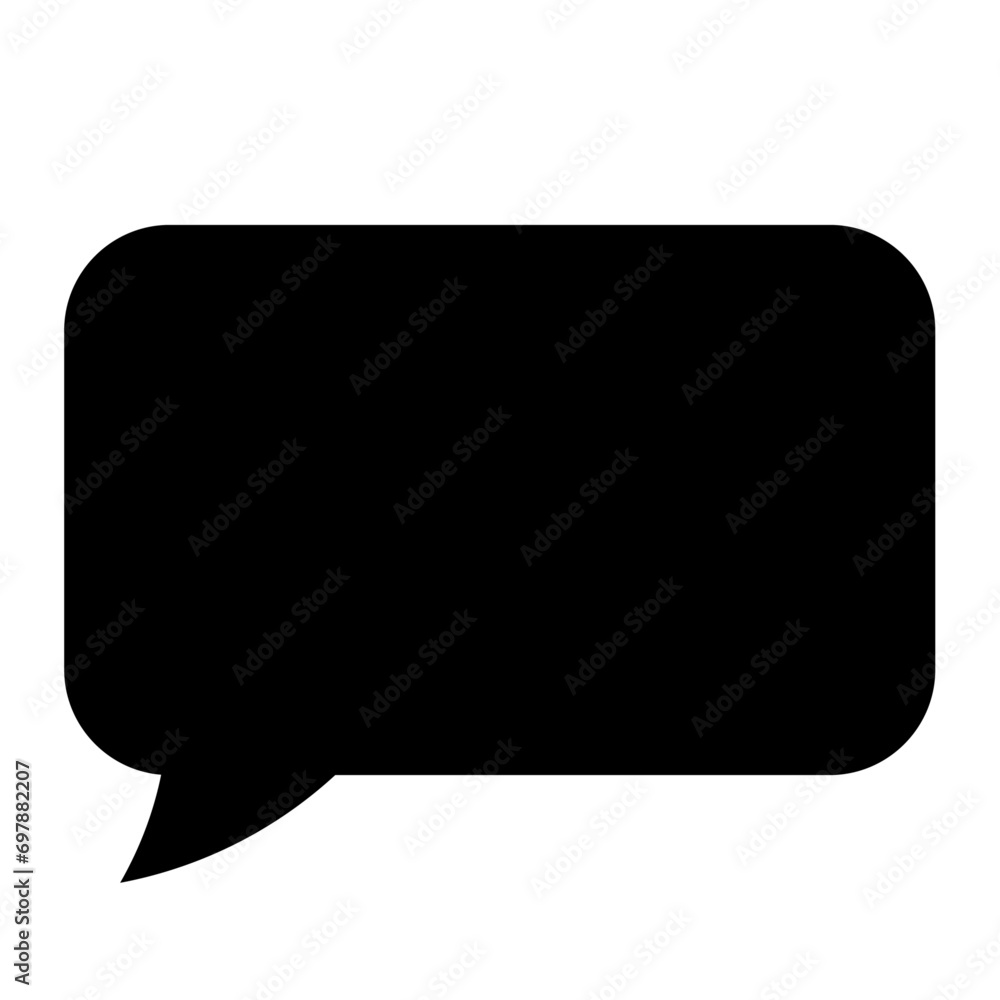Speech Bubble Icon for Graphic Design Projects Speech Bubble Icon for Graphic Design Projects