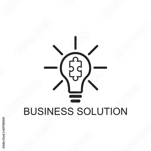 business solution icon , business icon
