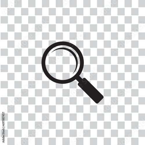 search icon , magnifier icon vector