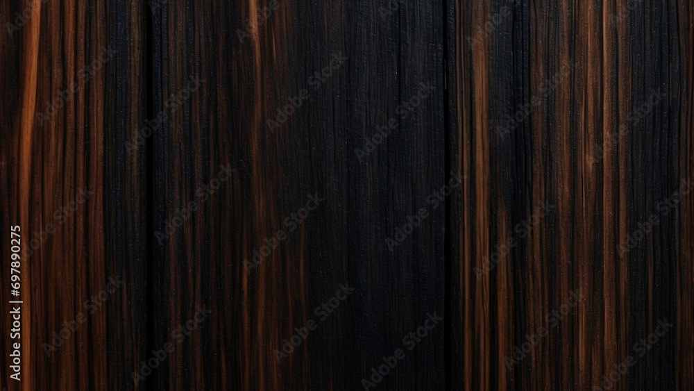Naklejka premium Texture African Blackwood Surface Background - 1