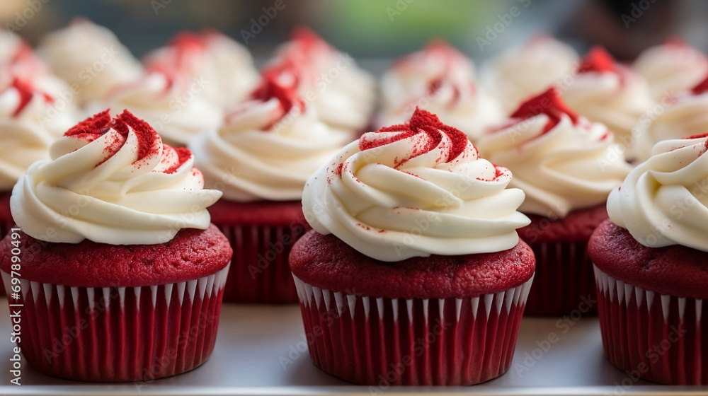 Red Velvet Cupcakes: Luscious Delight