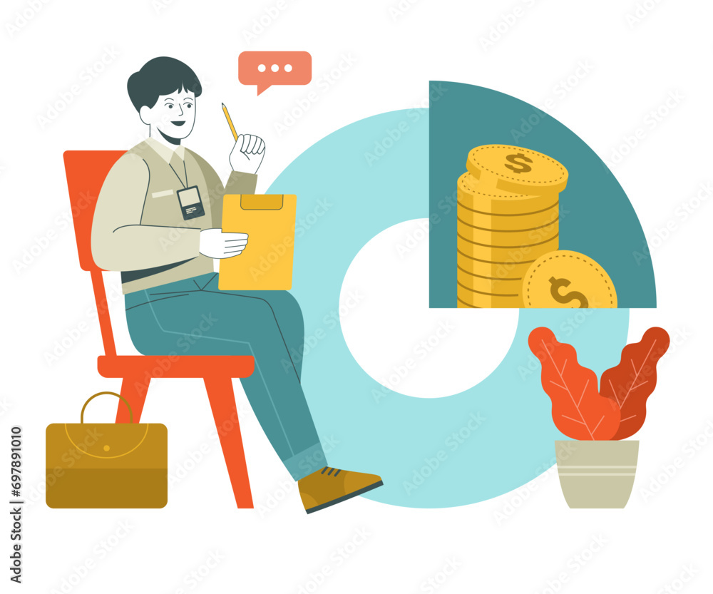 businessman with money businessman with money