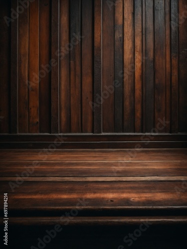 Dark grunge background, Toned texture of old wood, vintage wooden wallpaper background