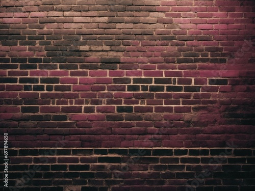 Black dark grunge brick wall texture background  wallpaper for ads  advertising