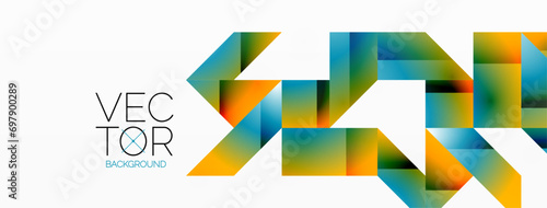 Minimalist elegance - lines, squares, triangles converge on white. Geometry essence showcased in serene harmony. Harmonizing essential shapes on a pristine backdrop