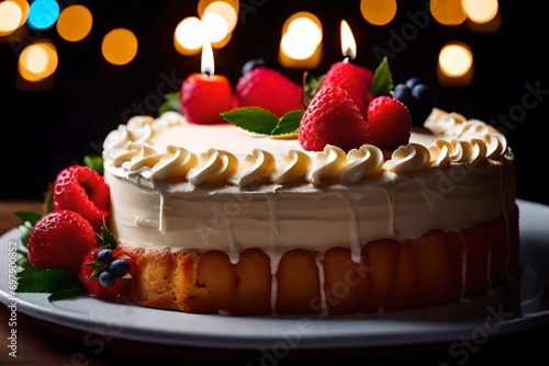 cake with candle