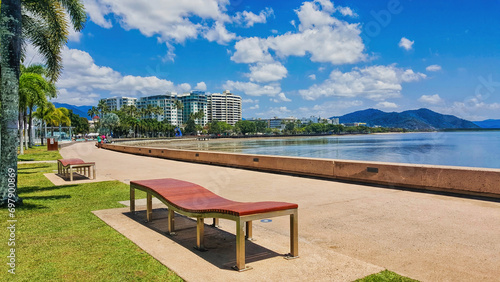 Cairns esplanade Queensland Australia