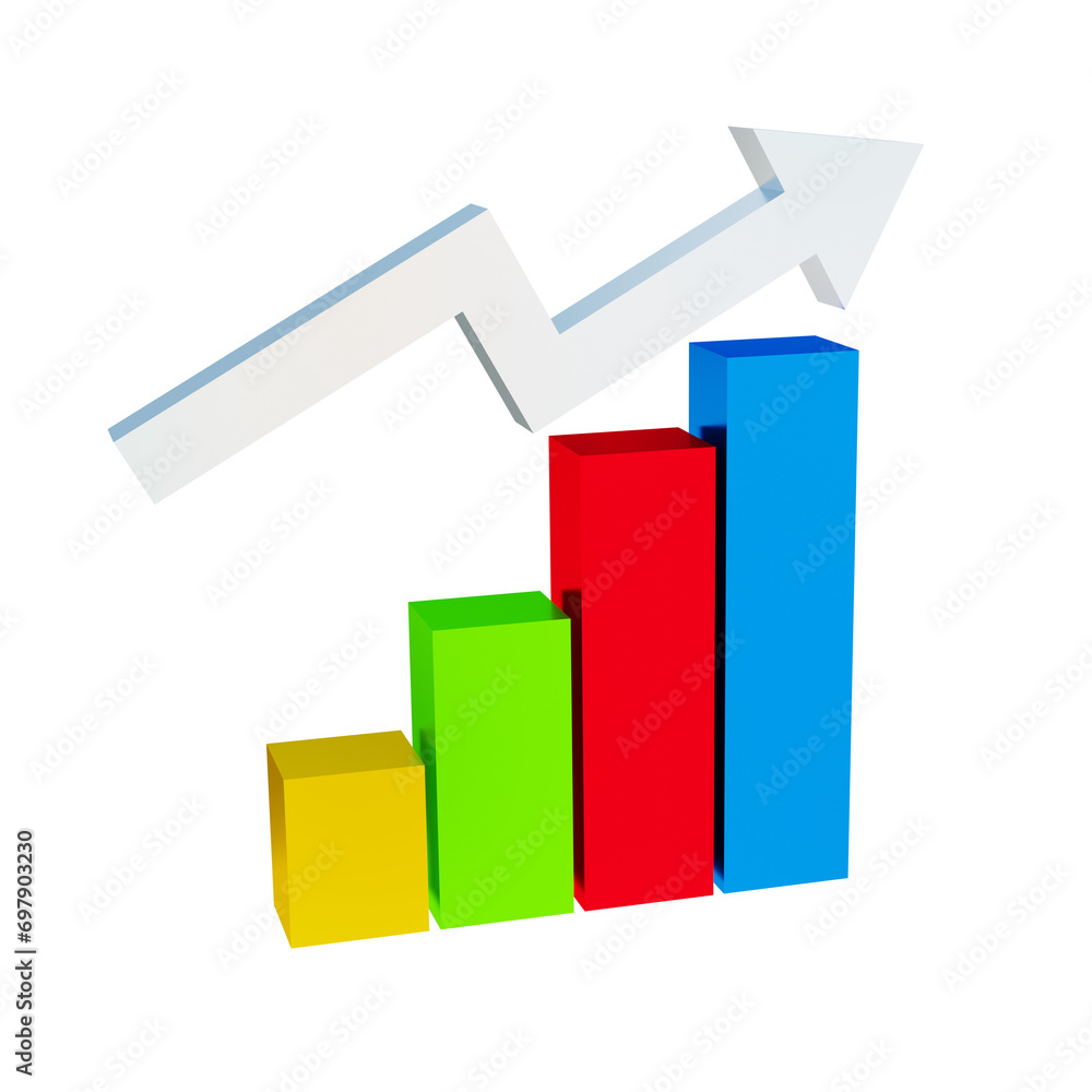 Graph, chart 3D, diagram 3D. 3D Business data design element for web, report, presentation, finance analysis
Graph, chart 3D, diagram 3D. 3D Business data design element for web, report, presentation, finance analysis