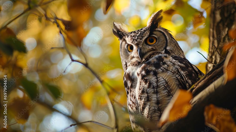 great horned owl great horned owl