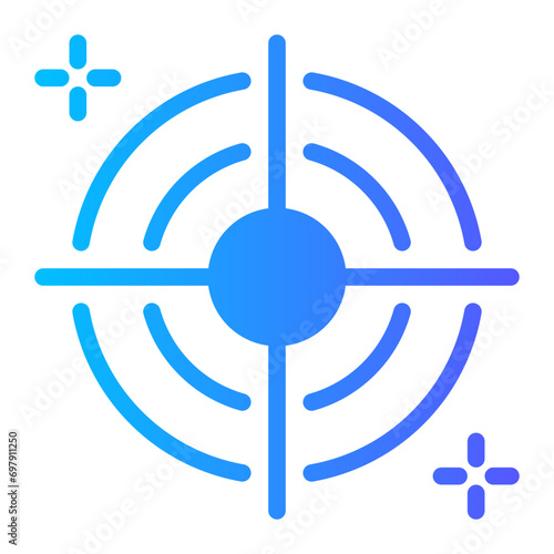 action gradient icon