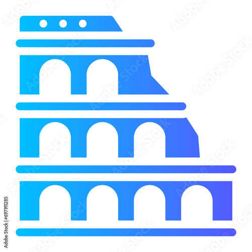 historical gradient icon