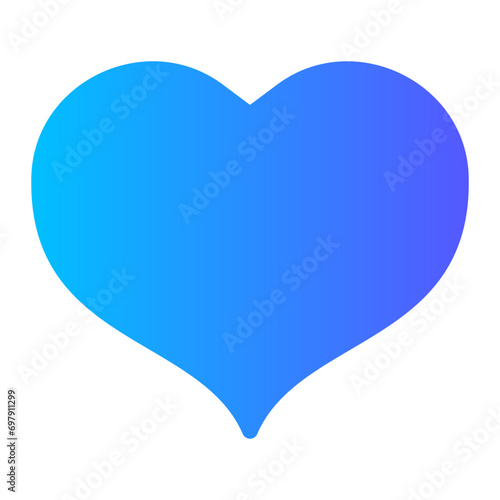 romance gradient icon