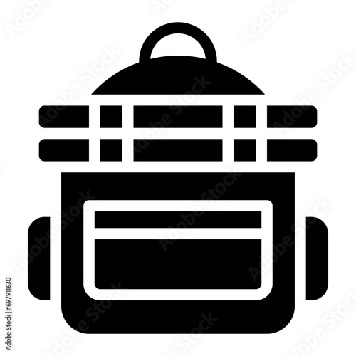 adventure glyph icon