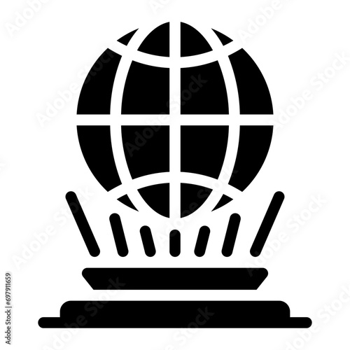 cyberpunk glyph icon