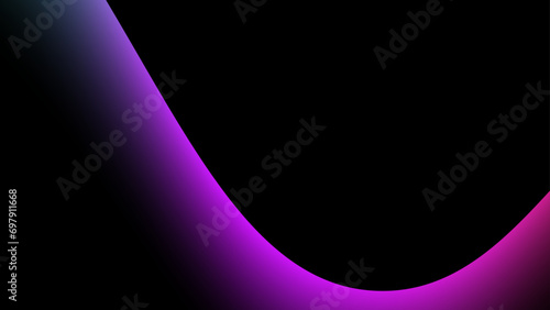 Modern wave curve abstract presentation dark background. Vector illustration design for presentation, banner, cover, web, flyer, card, poster, wallpaper, texture, slide, magazine, backdrop, powerpoint