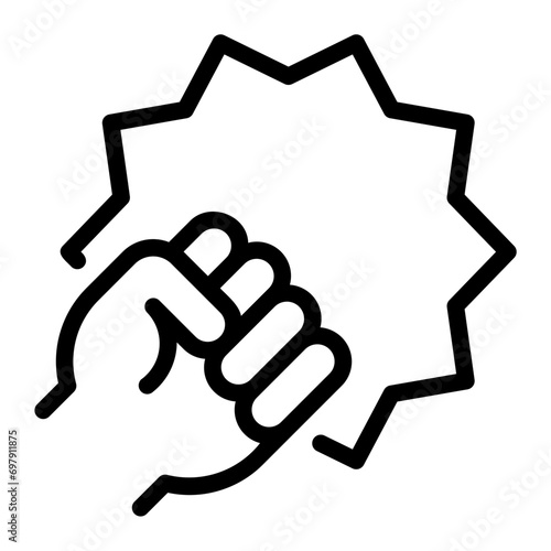 action movie line icon