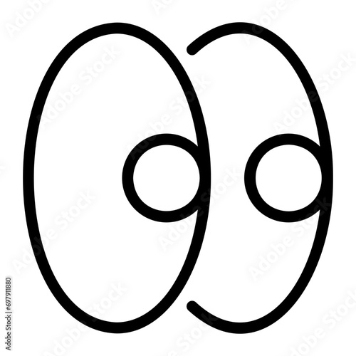 cartoon line icon
