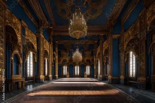 interior of the royal palace © awais