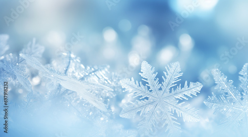 christmas snowflake background