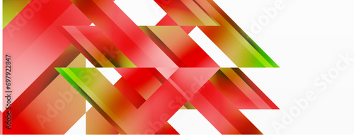 Dynamic minimalist abstraction with play of straight gradient lines. Interplay of colors and precise alignment creates an ever-moving tapestry, offering both simplicity and visual allure