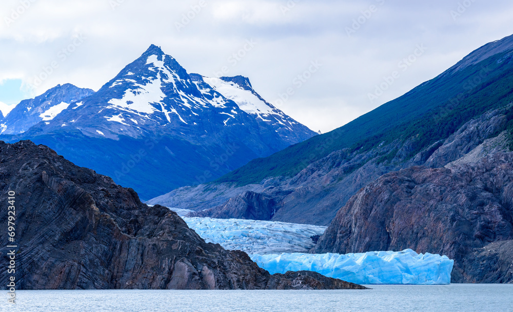 Grey Glacier , Torres del Paine National Park, Chile