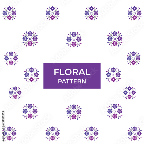 Attractive Professional Modern Floral Seamless Pater Design Template 