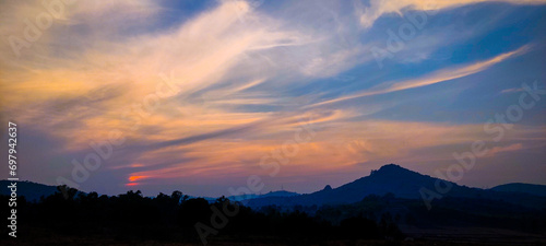 sunset in the mountains © Upasana