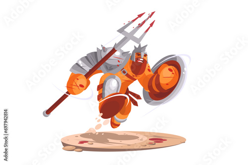 Gladiator in Action