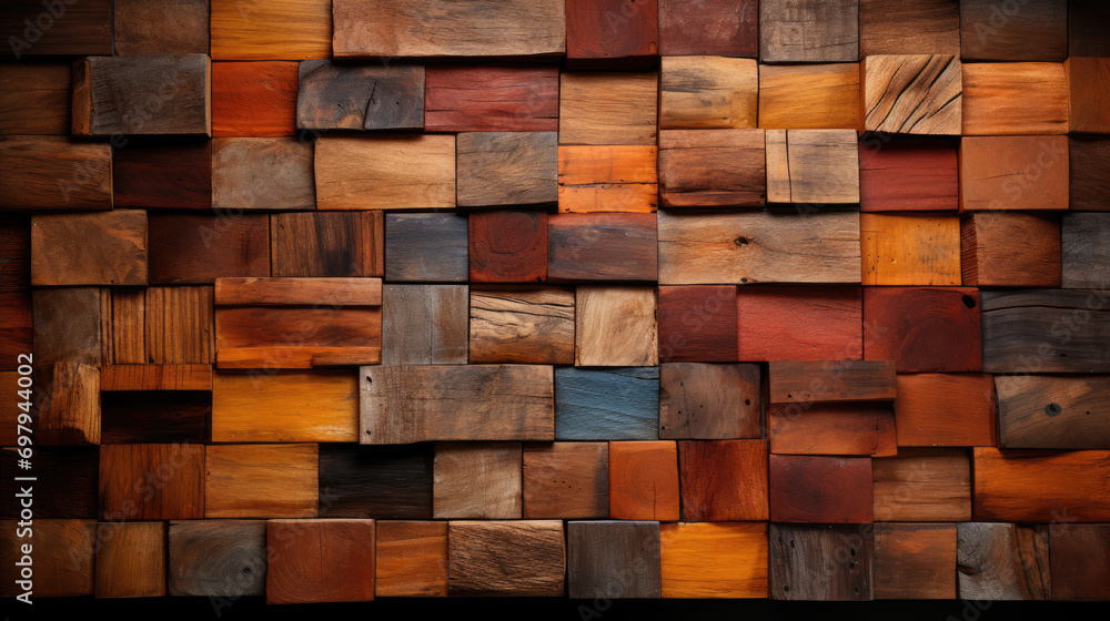 Burnt Sienna Cedar - Rustic Uninterrupted Pattern Burnt Sienna Cedar - Rustic Uninterrupted Pattern
